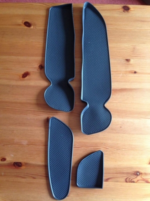 Volkswagen Rubber door inserts 